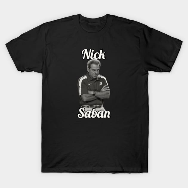 Nick Saban / 1951 T-Shirt by glengskoset